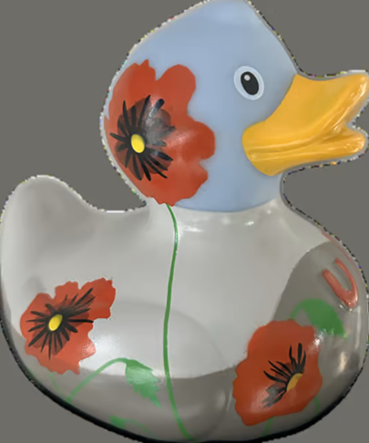 Luxury Poppies Duck