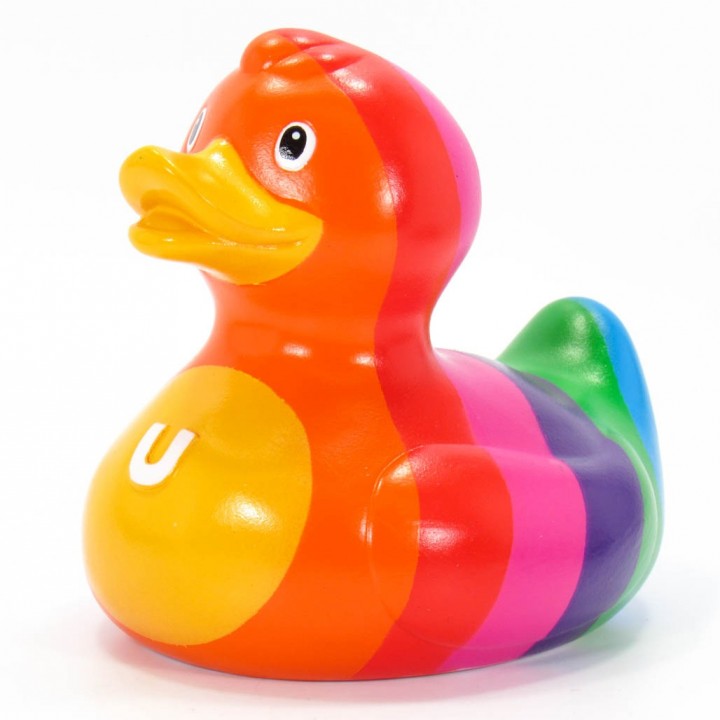 Luxury Mini Rainbow Duck